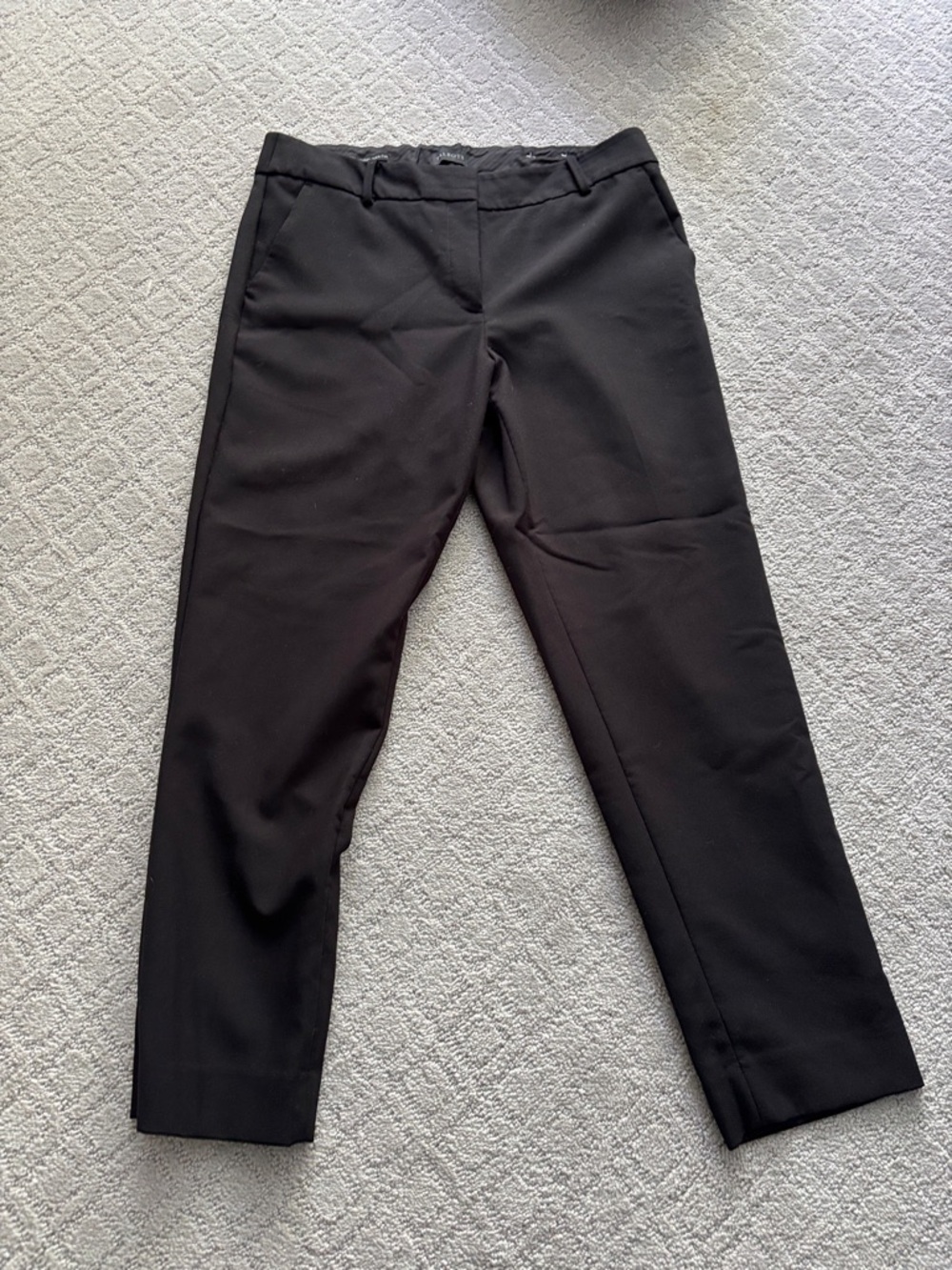 Talbots Black Hampshire Ankle Pants